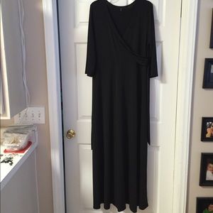 Women's Plus Size Floor Length Party Dress